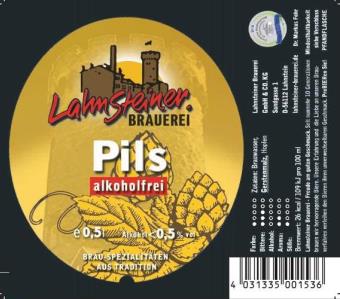 Pils Alkoholfrei Frontetikett 500 ml
