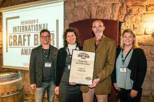 2022 Award Grape Ale des Jahres Foto Preisverleihung - Craft Beer Award 2022